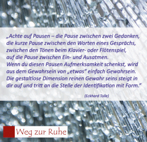 spruch-pause